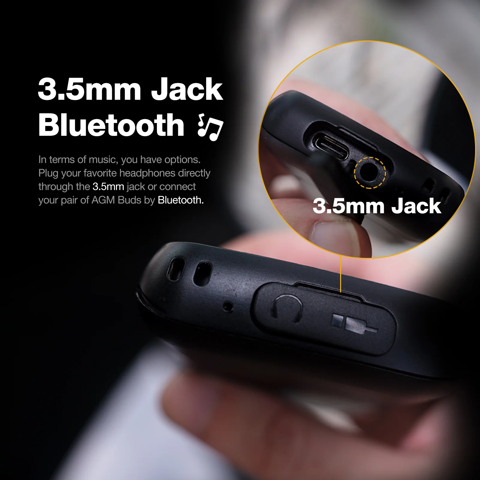 AGM M9 | Rugged | 4G |  Ergonomic | User Friendly | Fast Dial | Dual SIM - Image 7